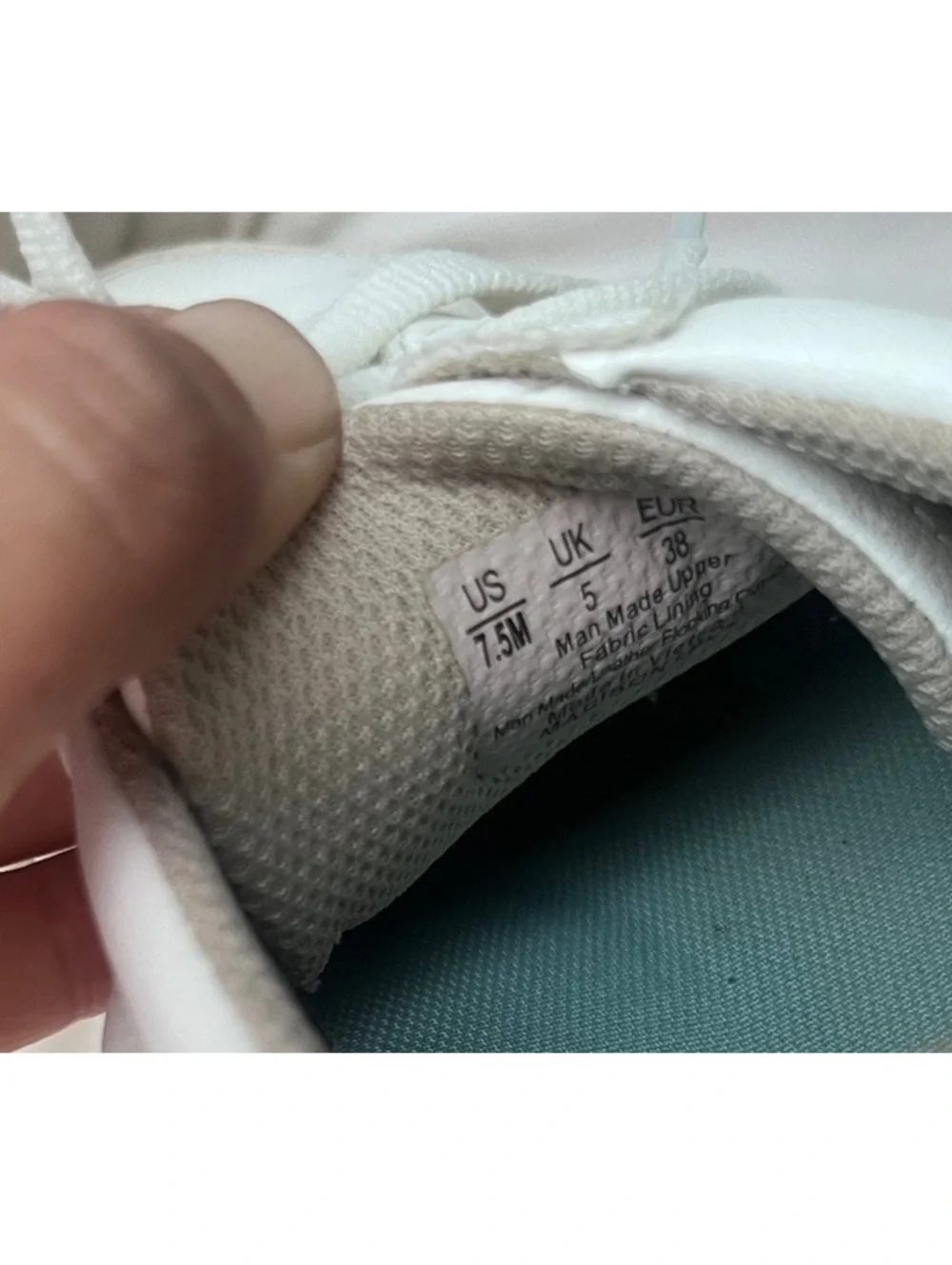 Dr. Scholl's Madison Lace White Leather Sneakers 7.5 M Comfort Retro Court Shoe